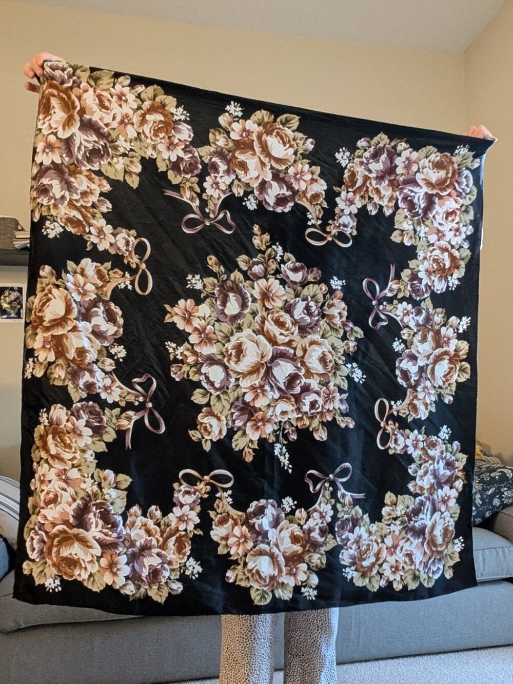 BIG silk scarf